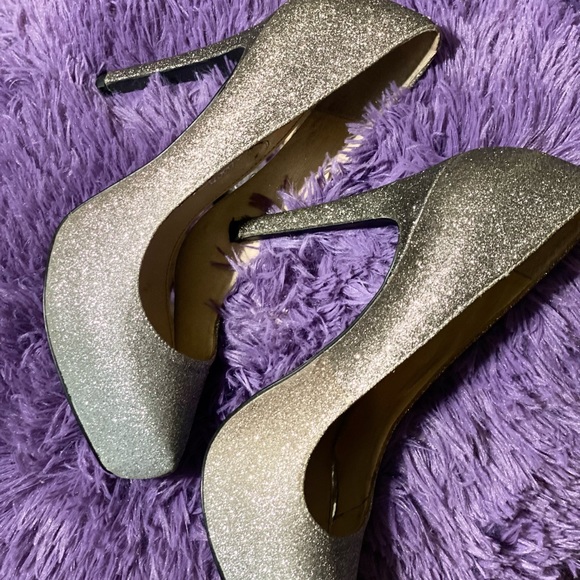 Jessica Simpson Sparkle Heels size 6 - Picture 3 of 4
